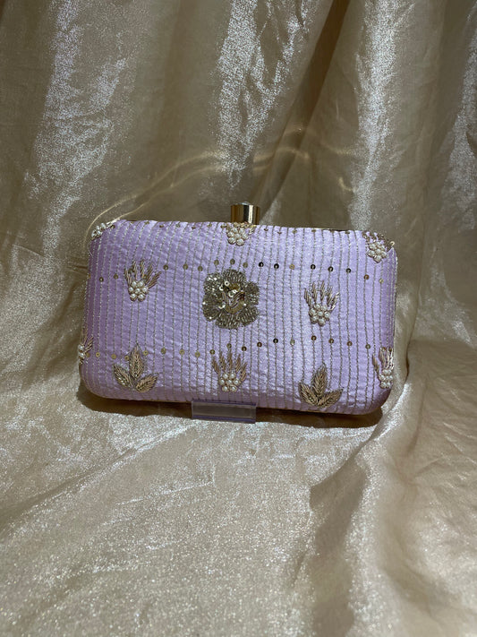 lavender purse