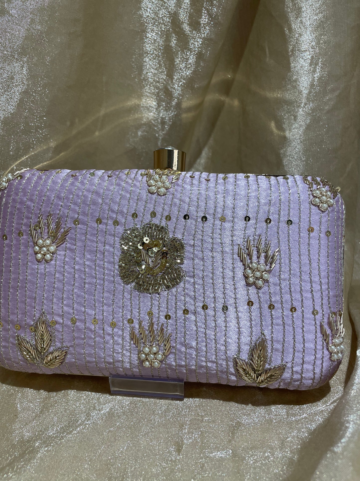 lavender purse