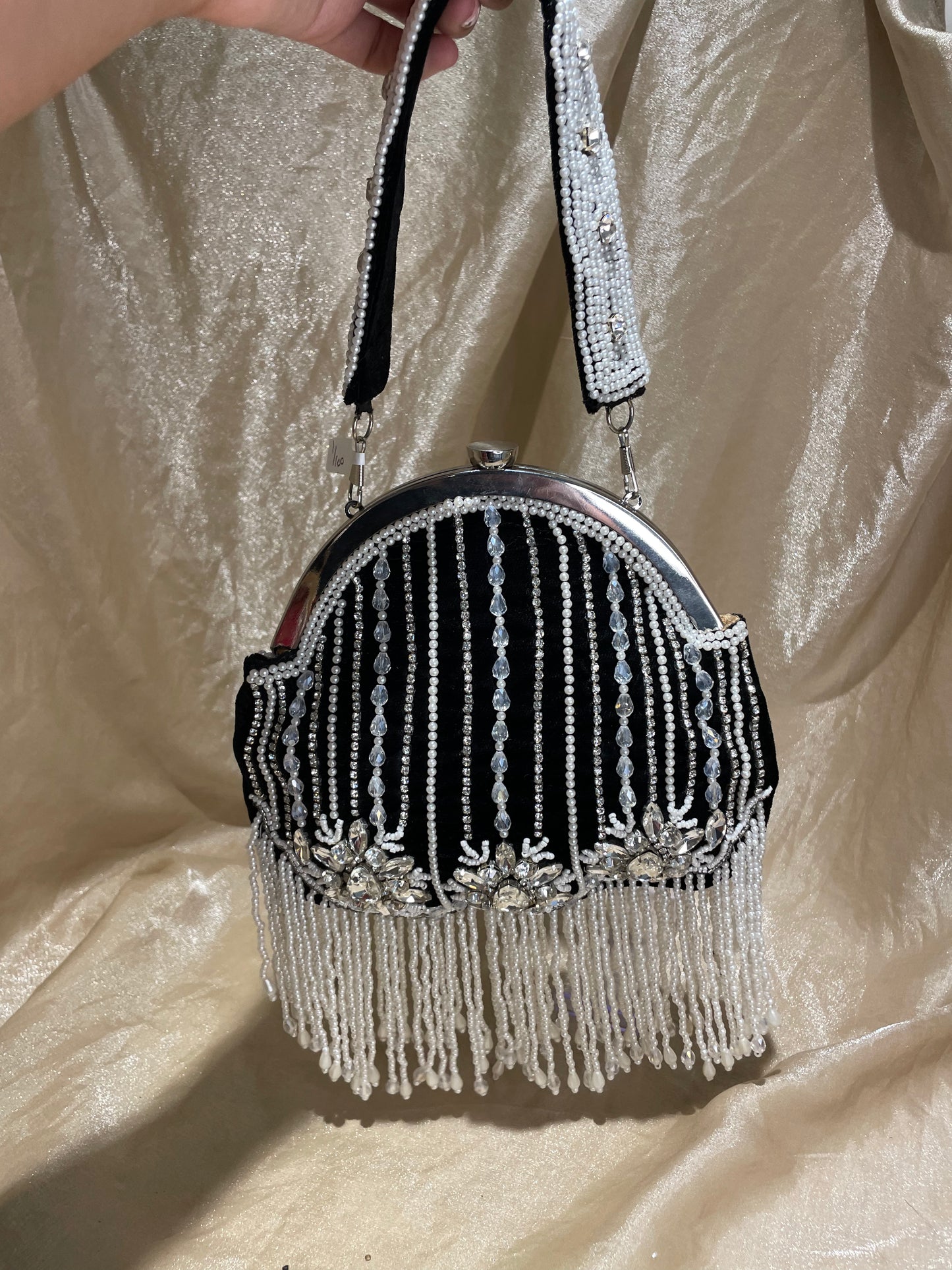 black potli purse