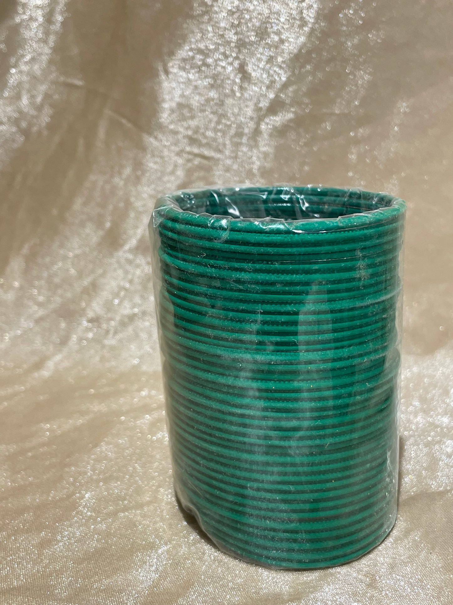 green plain bangles