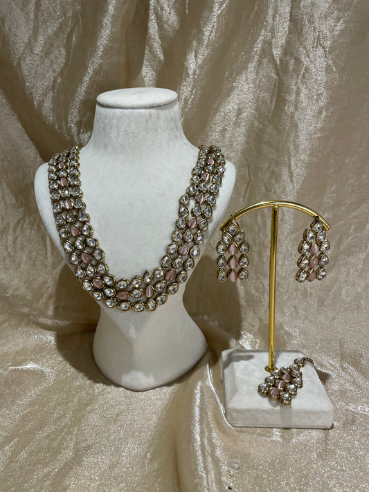 baby pink long set