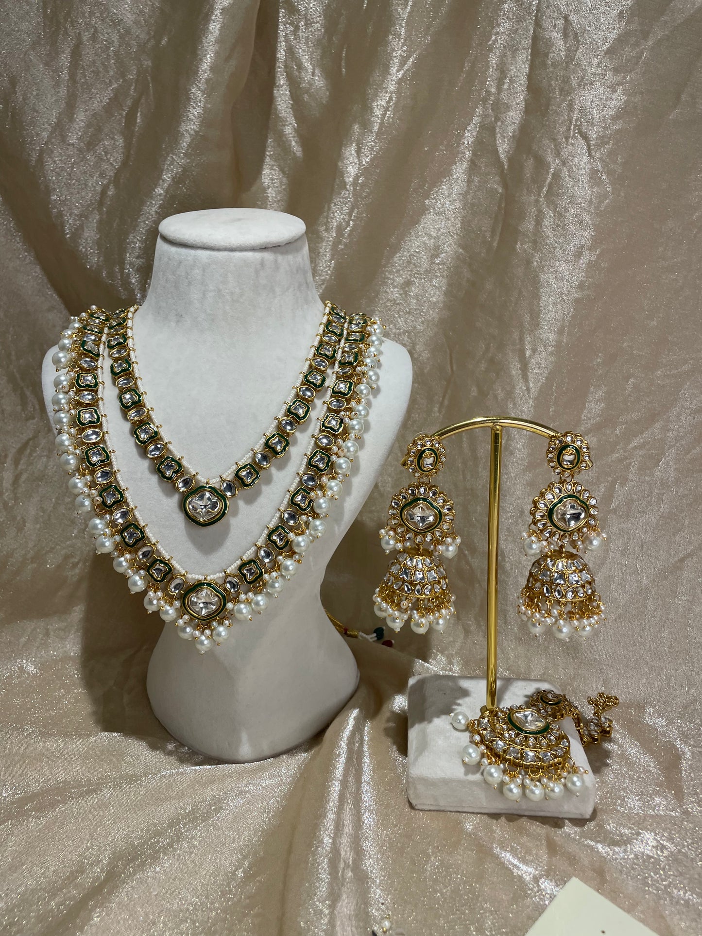 white long set