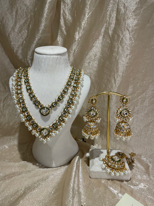 white long set