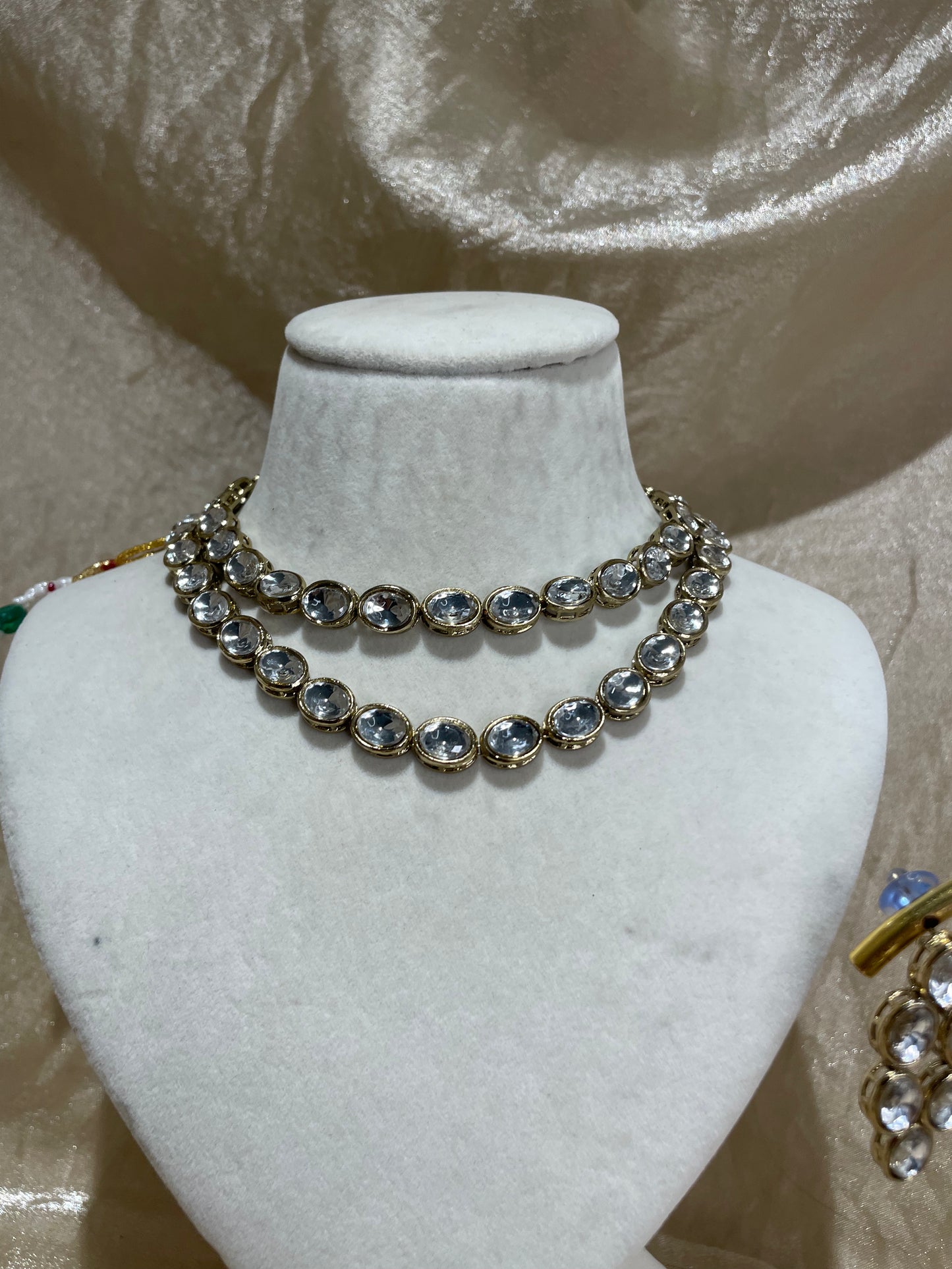 2 layered necklace set