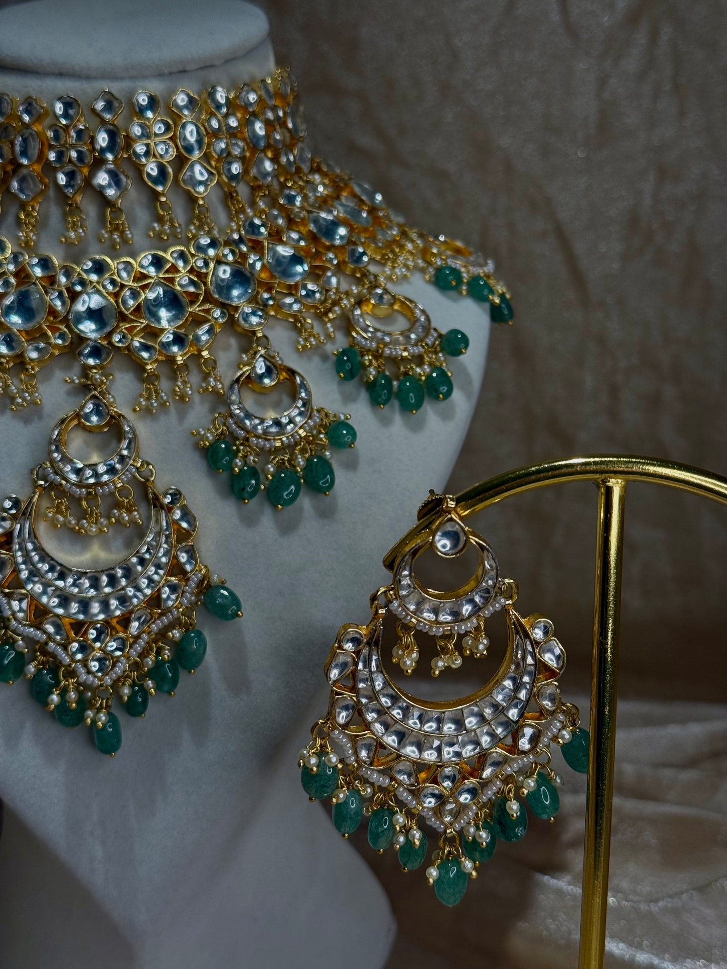 heavy 2 layer sage green set