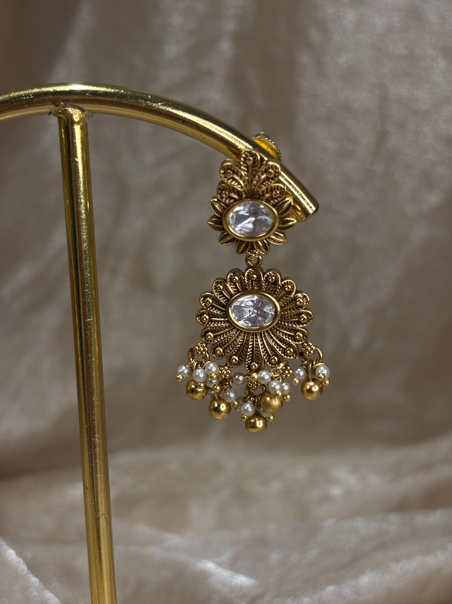antique gold earrings