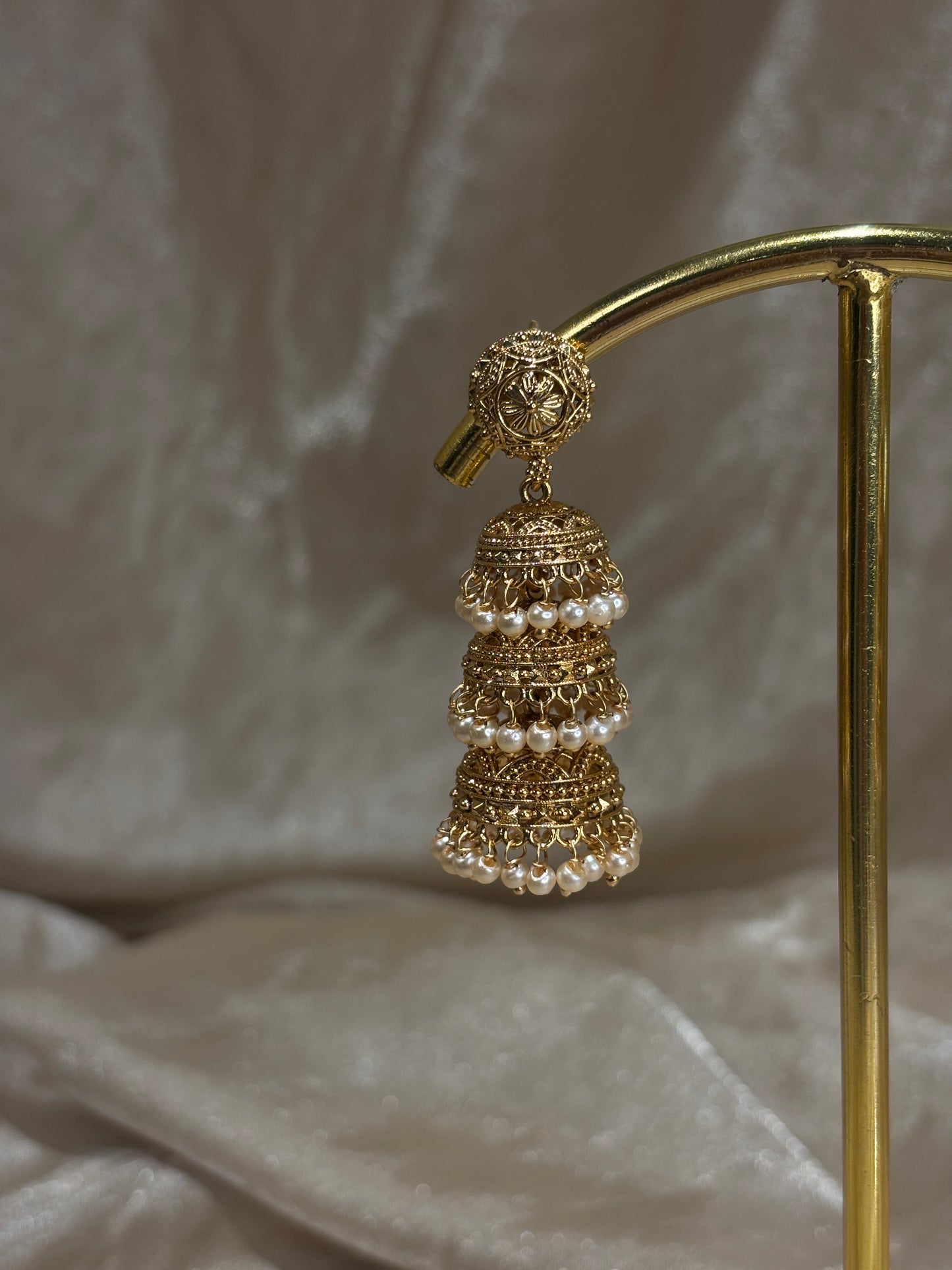 3 layer jhumki