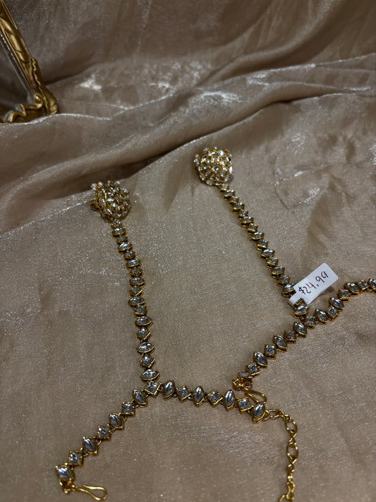 kundan hand accessories