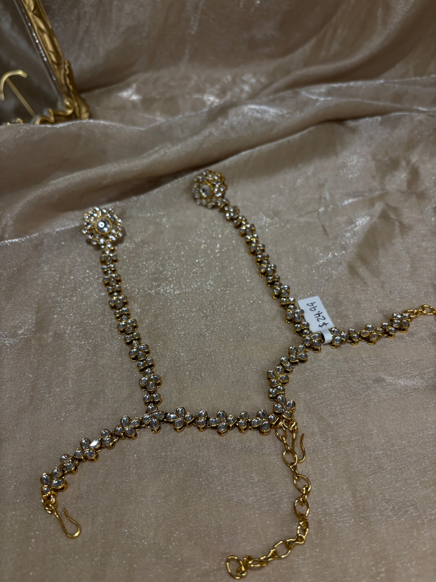 kundan hand accessories