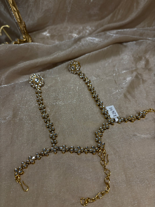 kundan hand accessories
