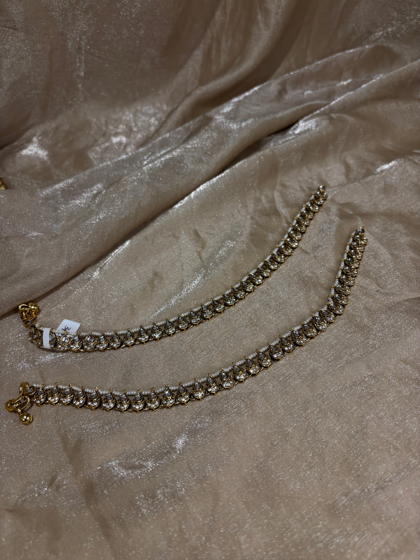 gold anklets