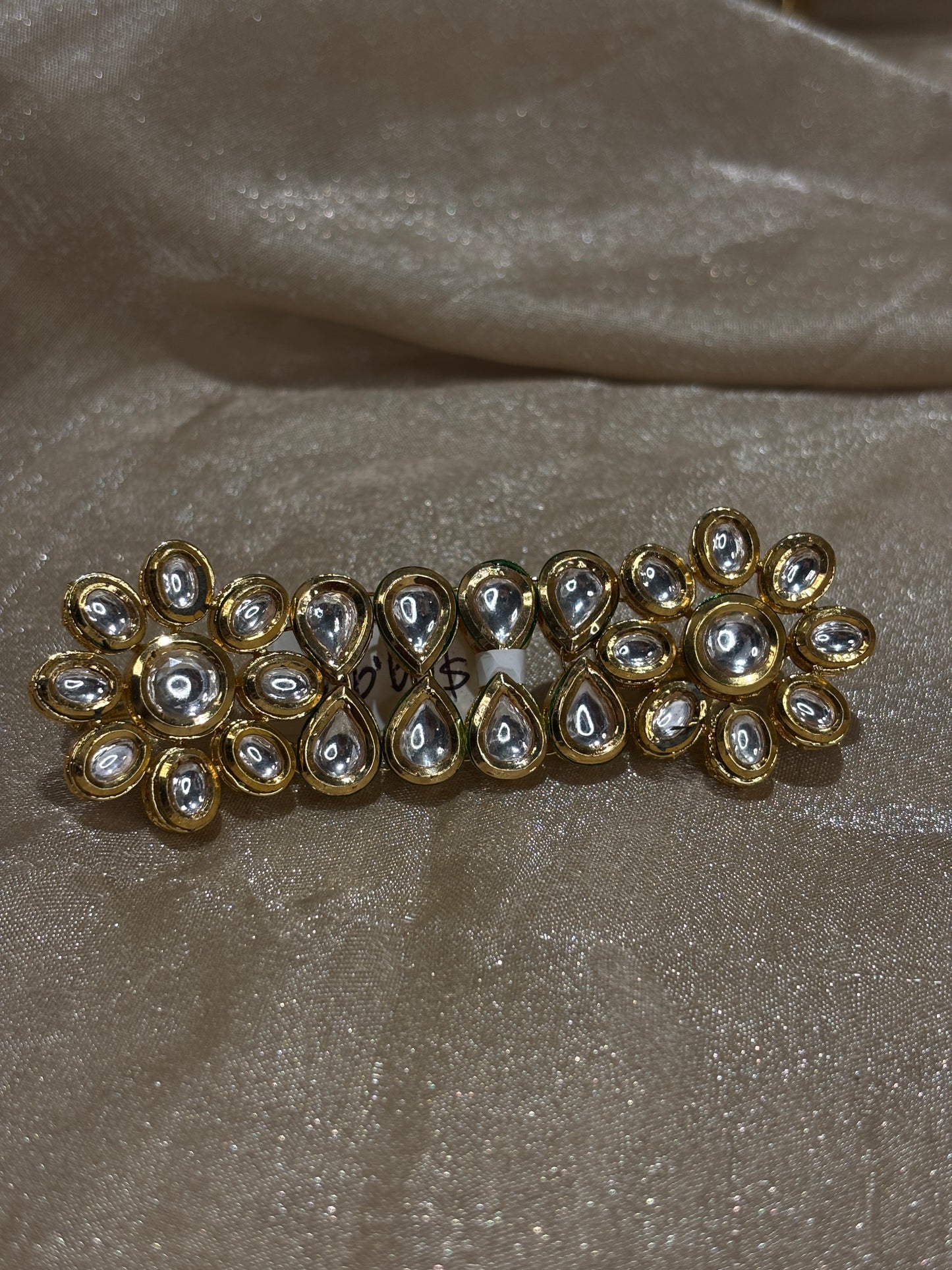 statement kundan ring