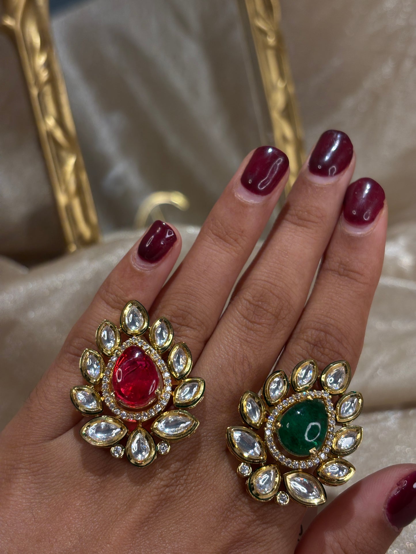 kundan ring