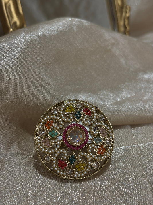 multi-colour ring