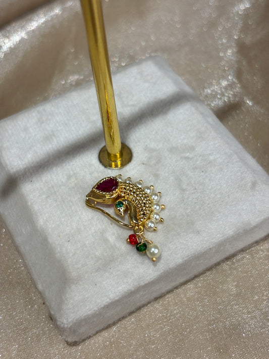 rajasthani nose ring