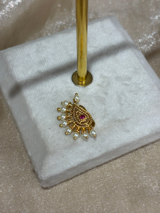 rajasthani nose ring