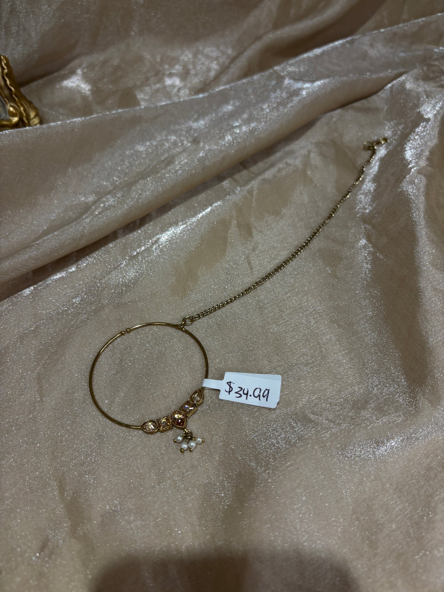 pearl nose ring
