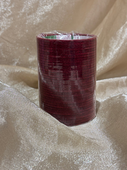 maroon velvet bangles