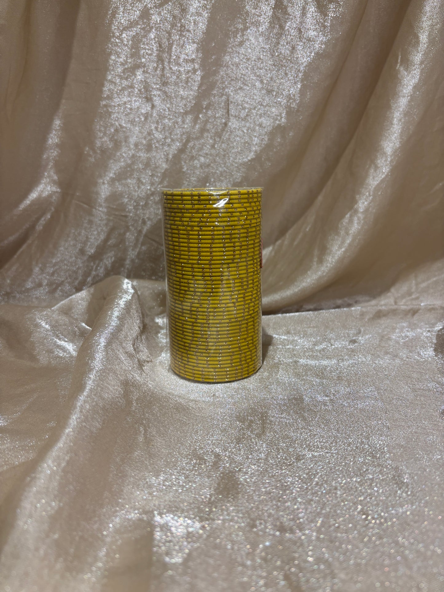 yellow bindi bangles