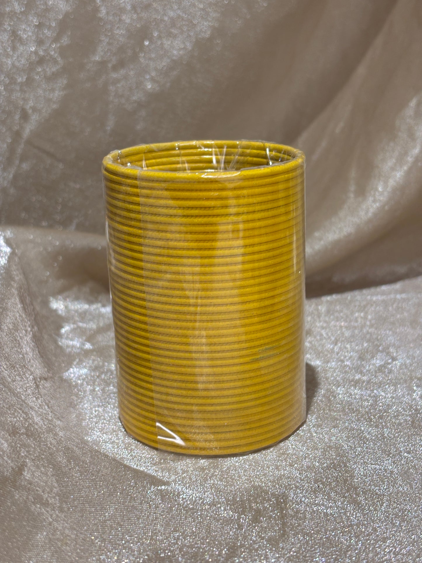 yellow plain bangles