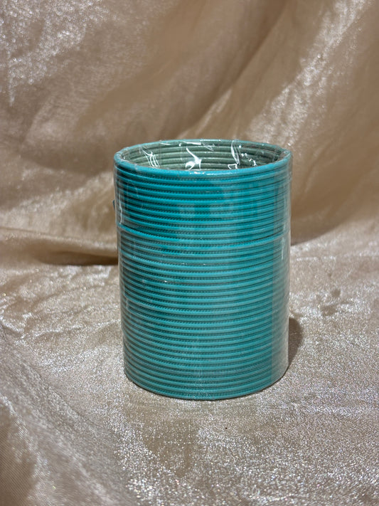 sea green plain bangles