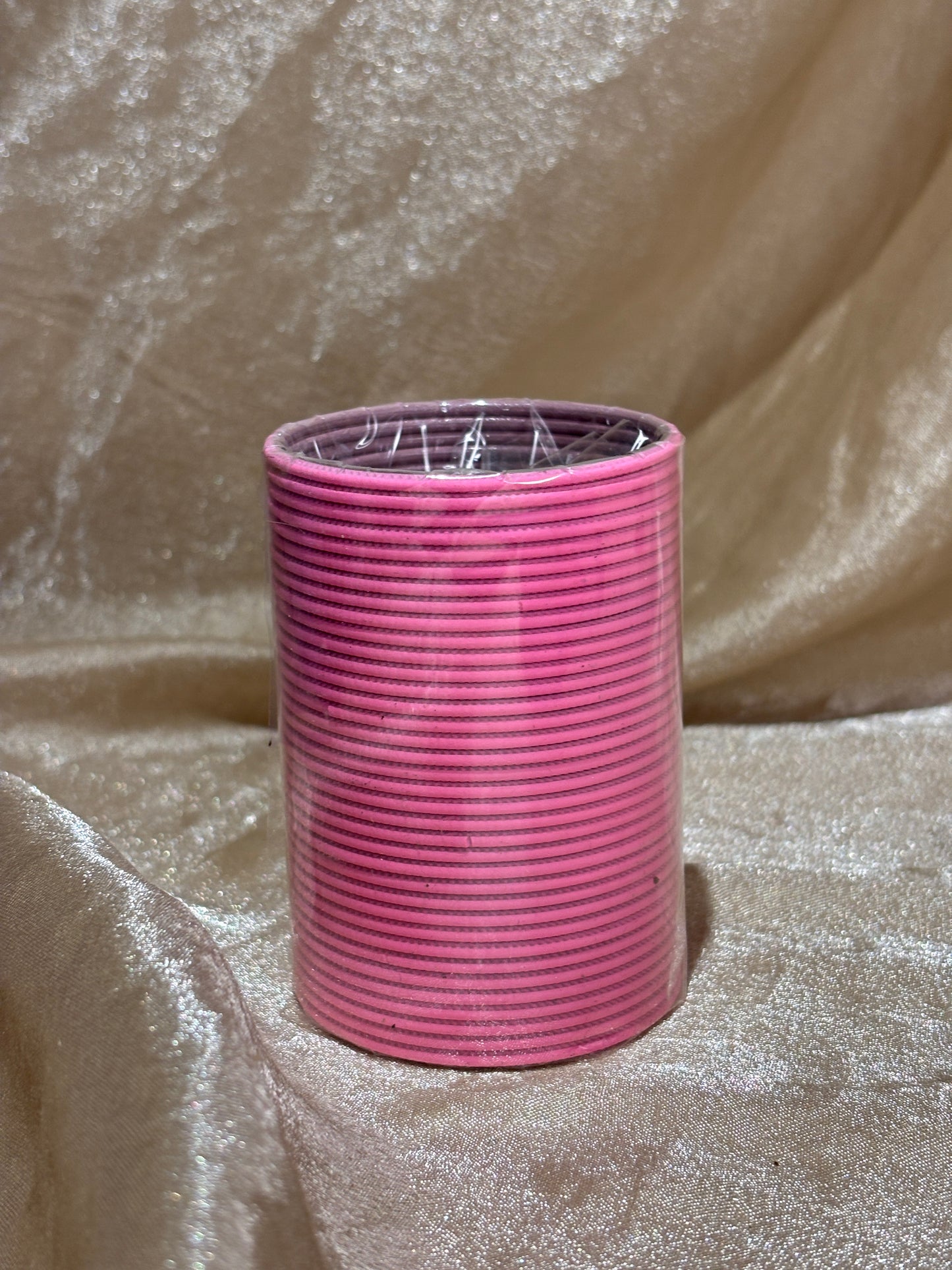 pink plain bangles