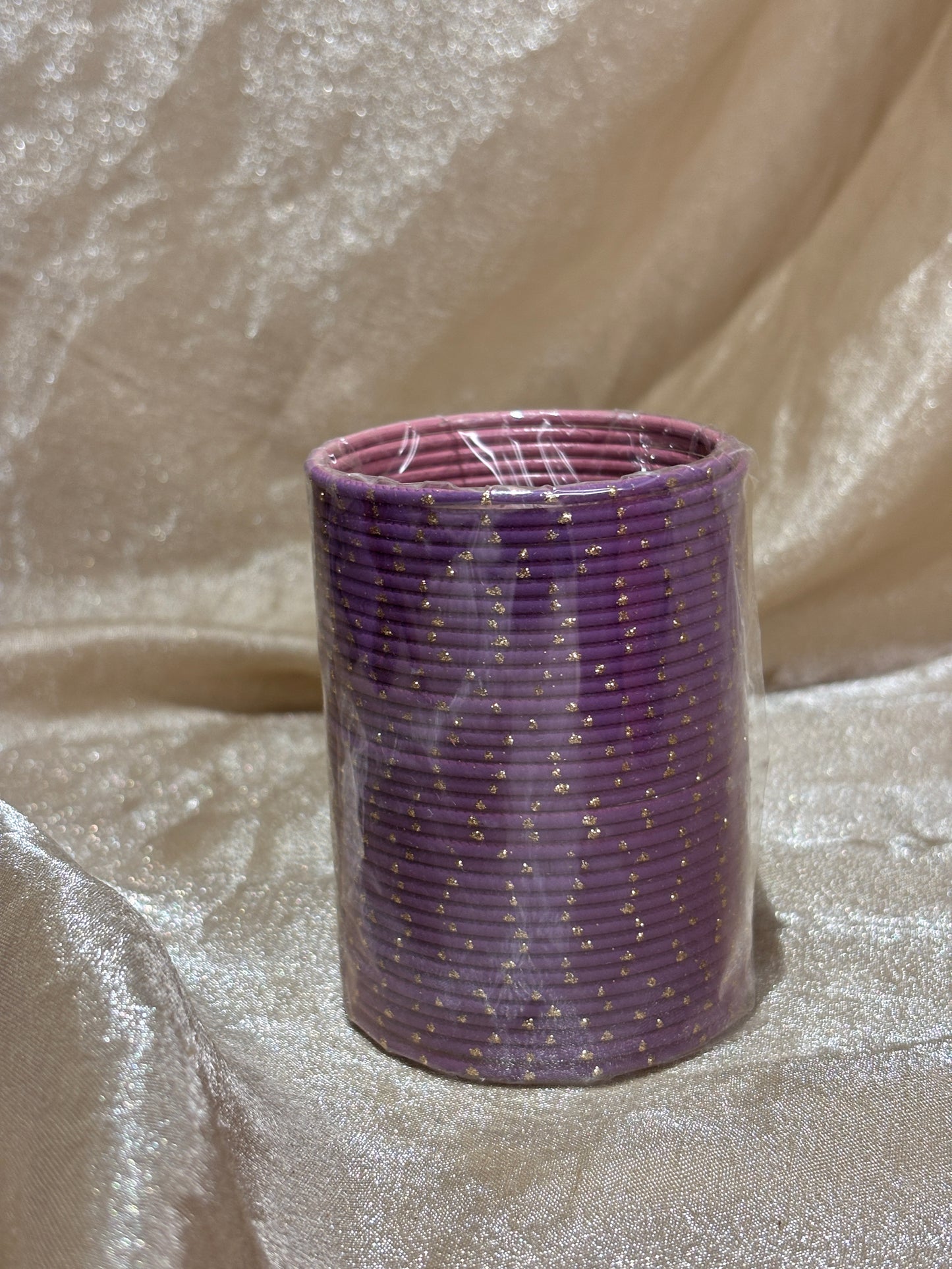 purple bindi bangles
