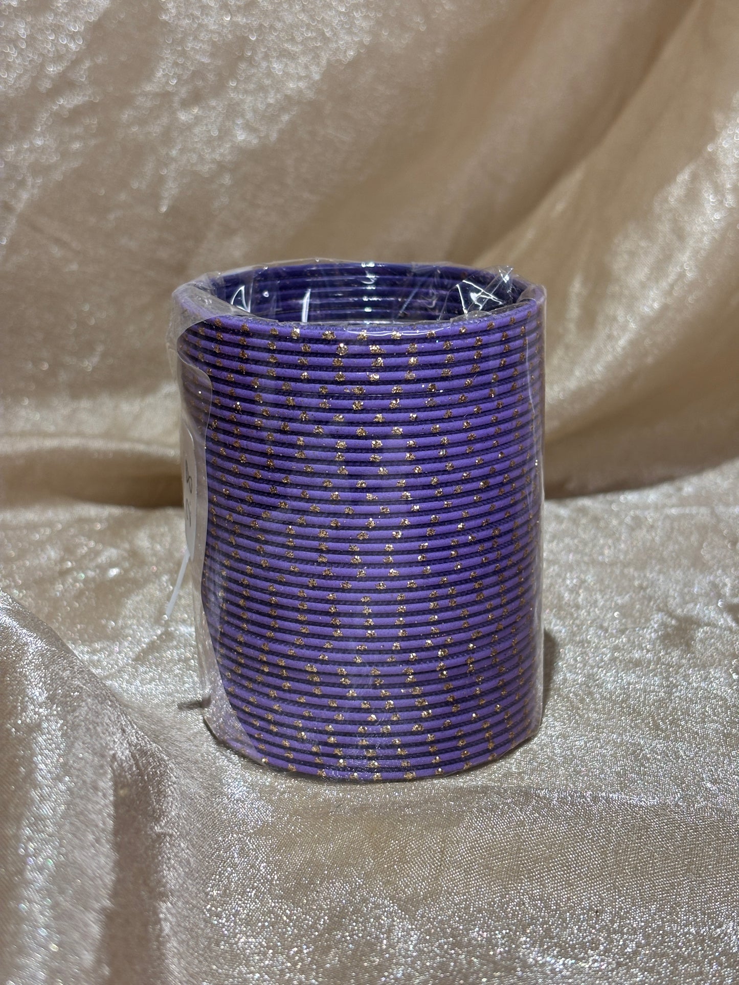 purple bindi bangles