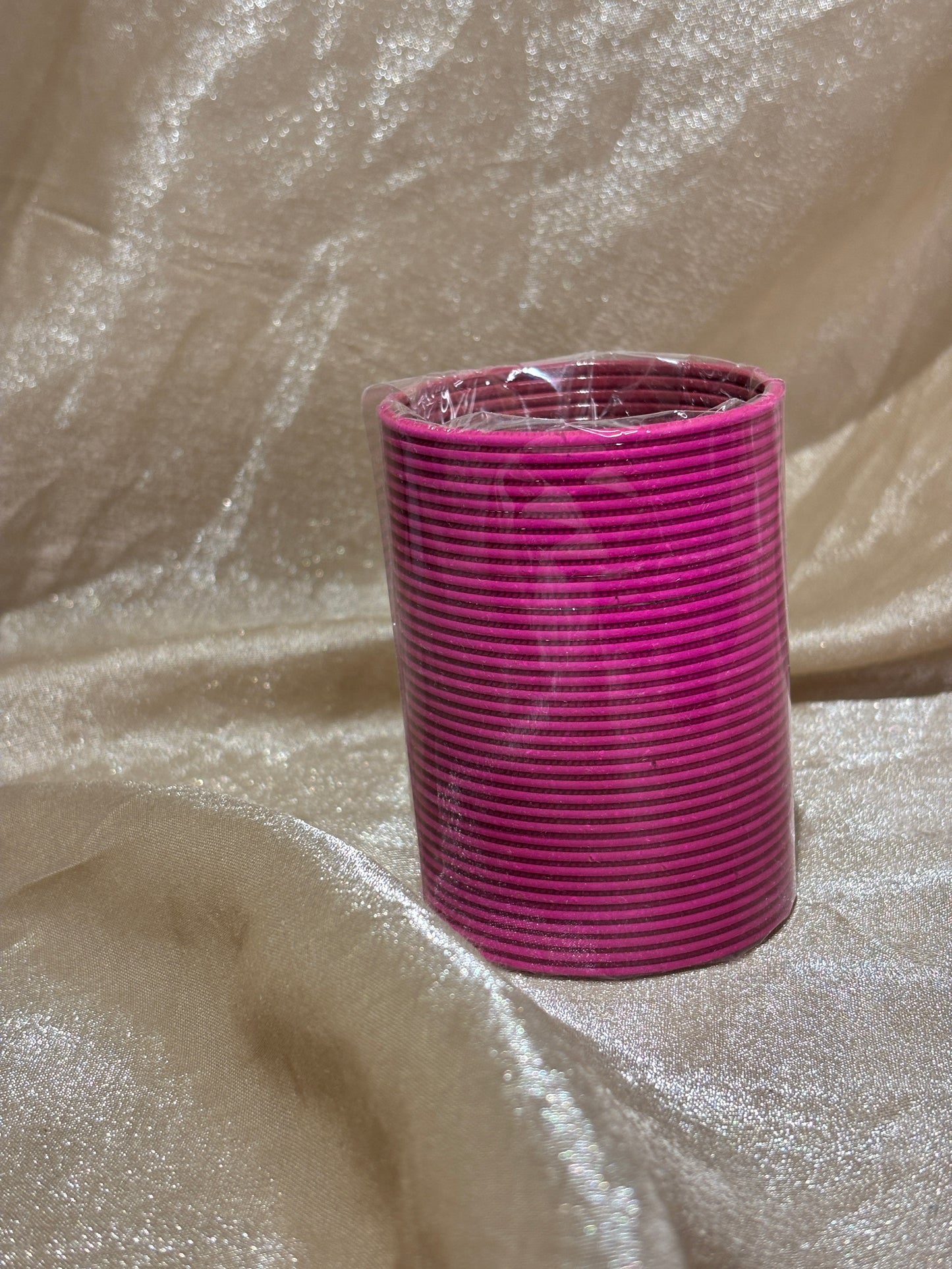 hot pink plain bangles