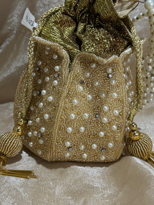 gold potli purse