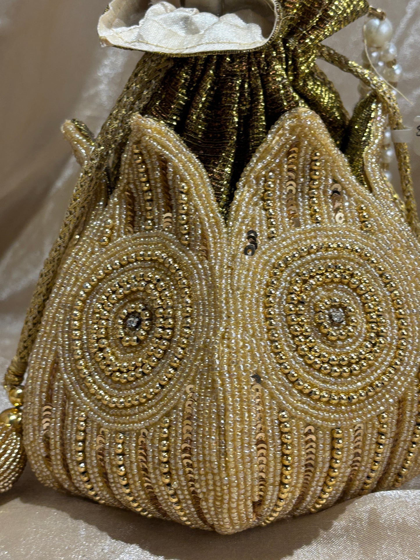 gold potli purse