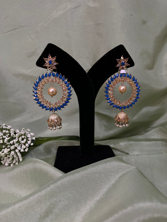 Royal blue earrings