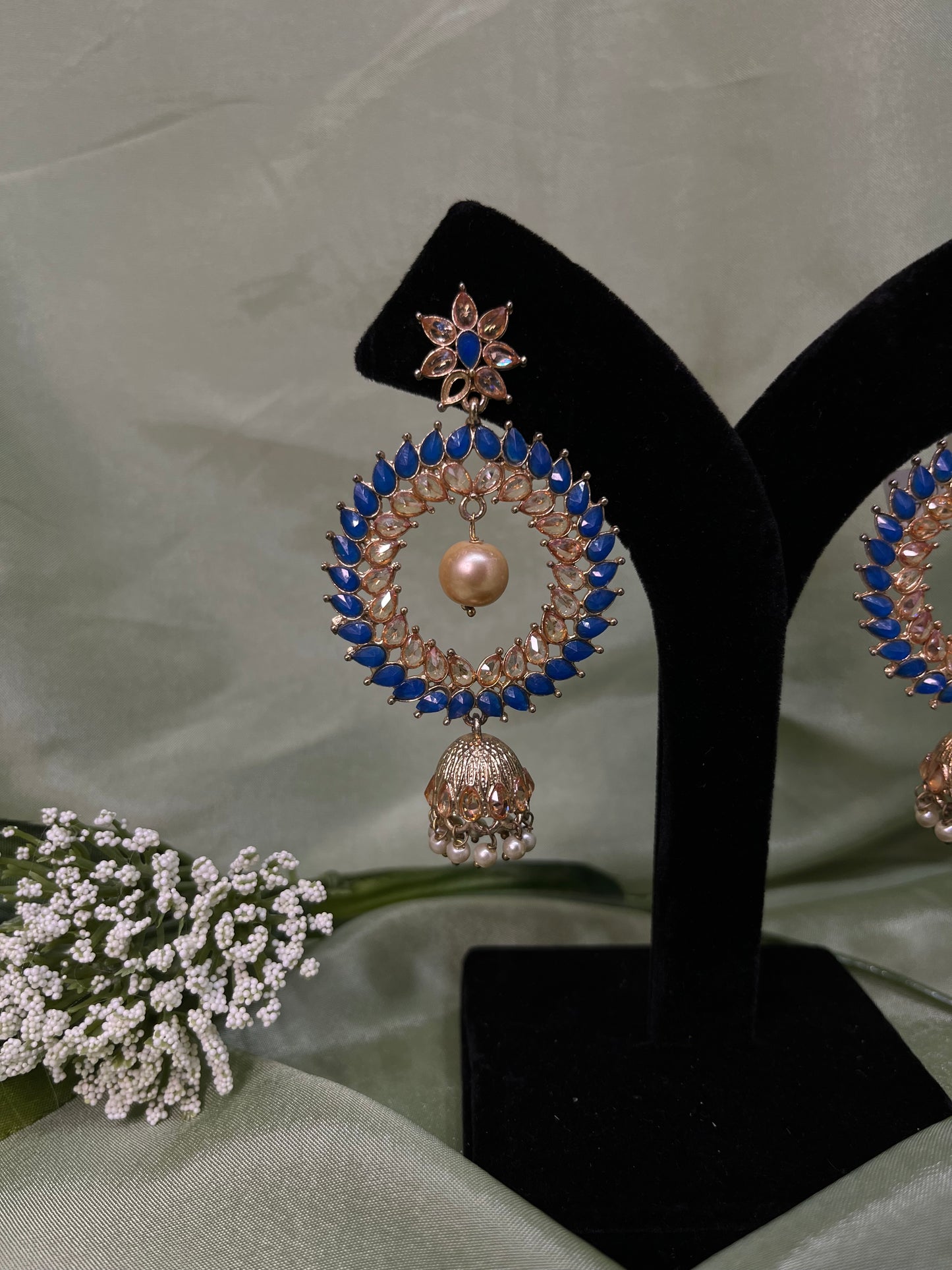 Royal blue earrings