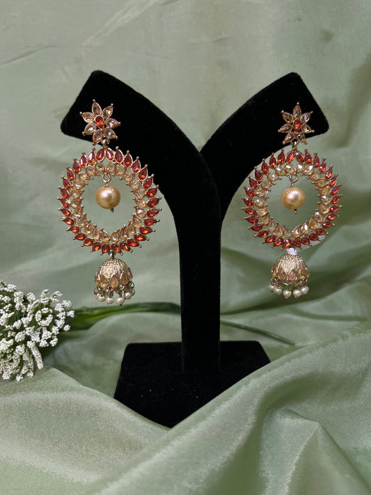 Rust earrings