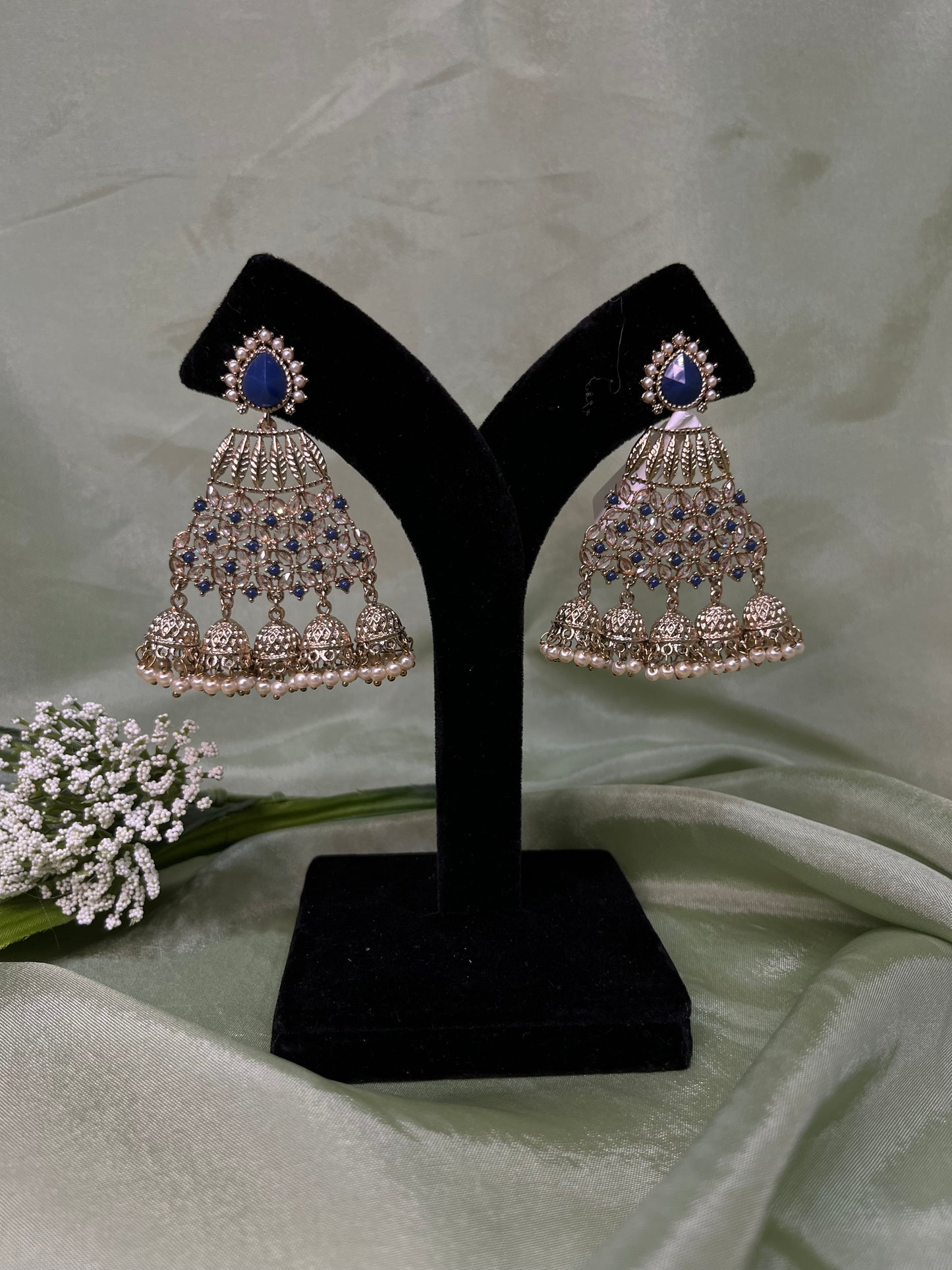 Royal blue earrings