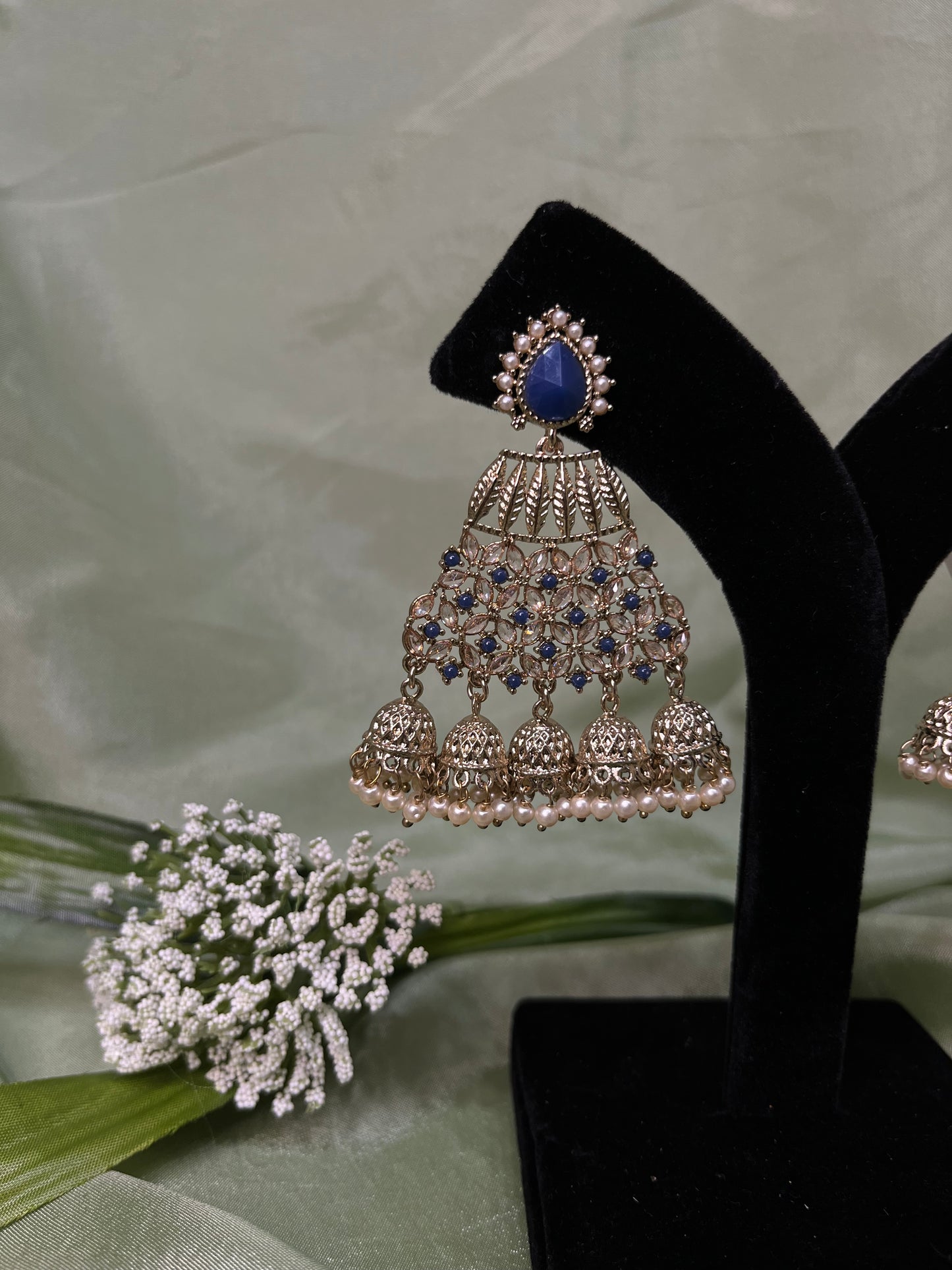 Royal blue earrings