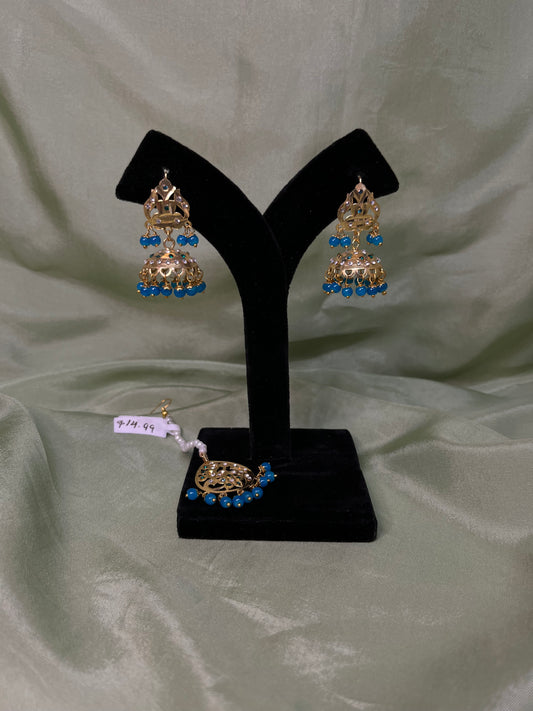 Frozi jadau earring/tikka
