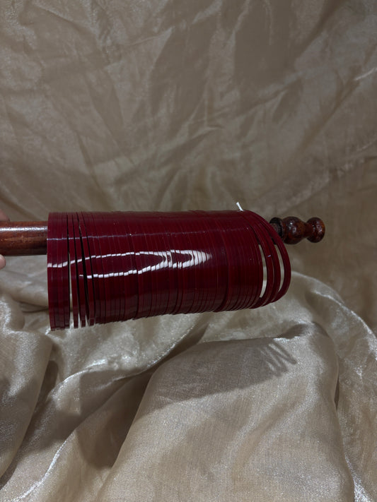 Dark maroon choora bangles