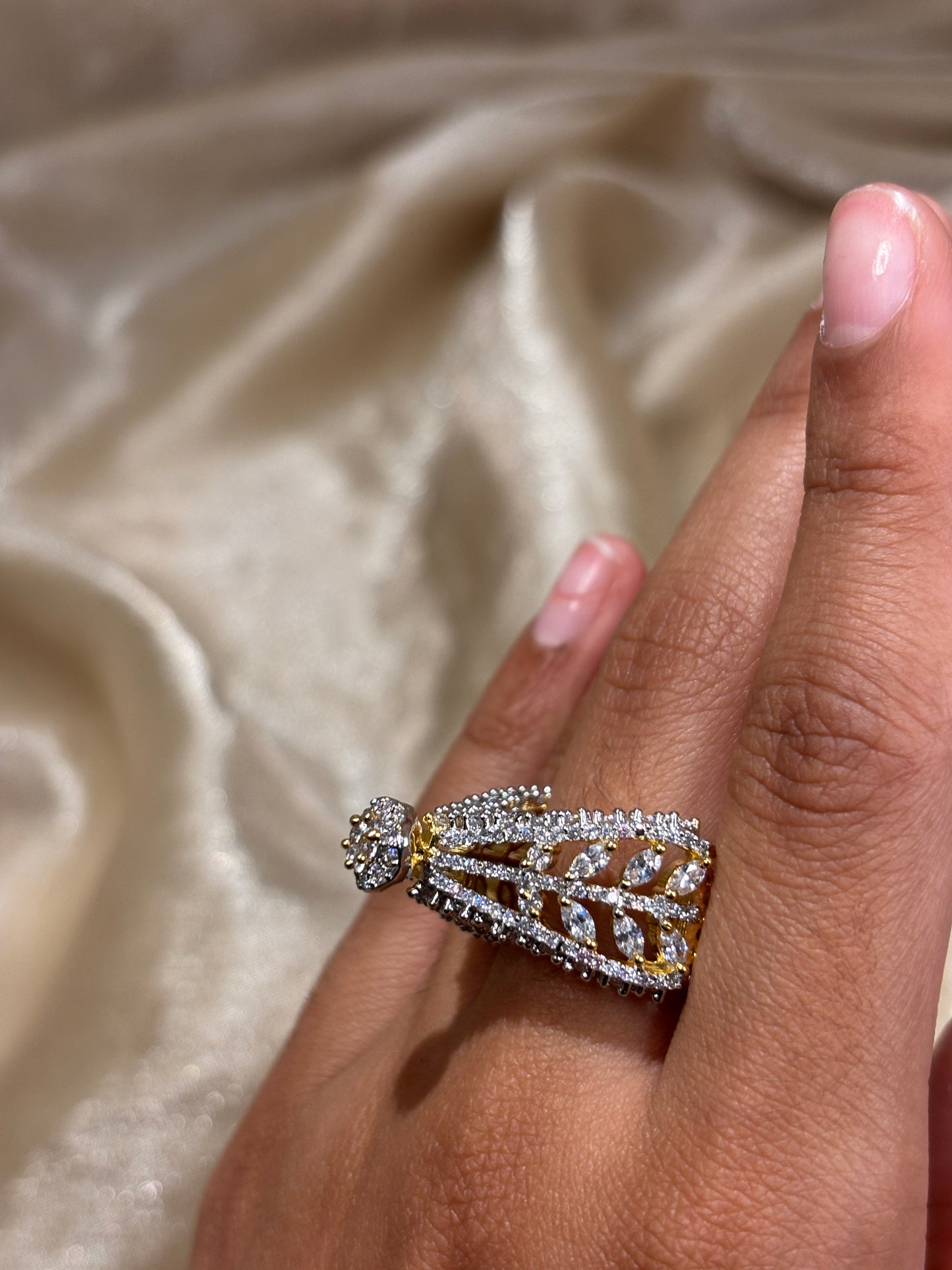American diamond ring