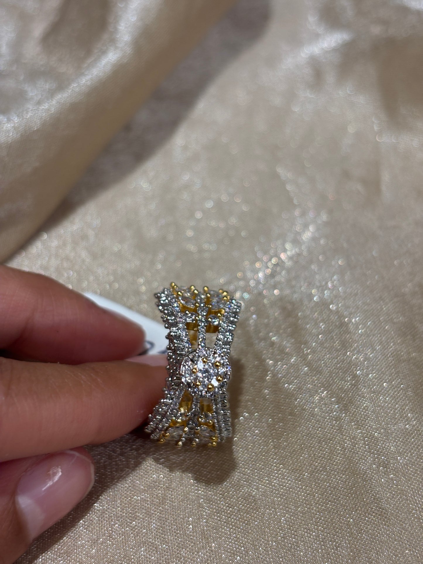 American diamond ring