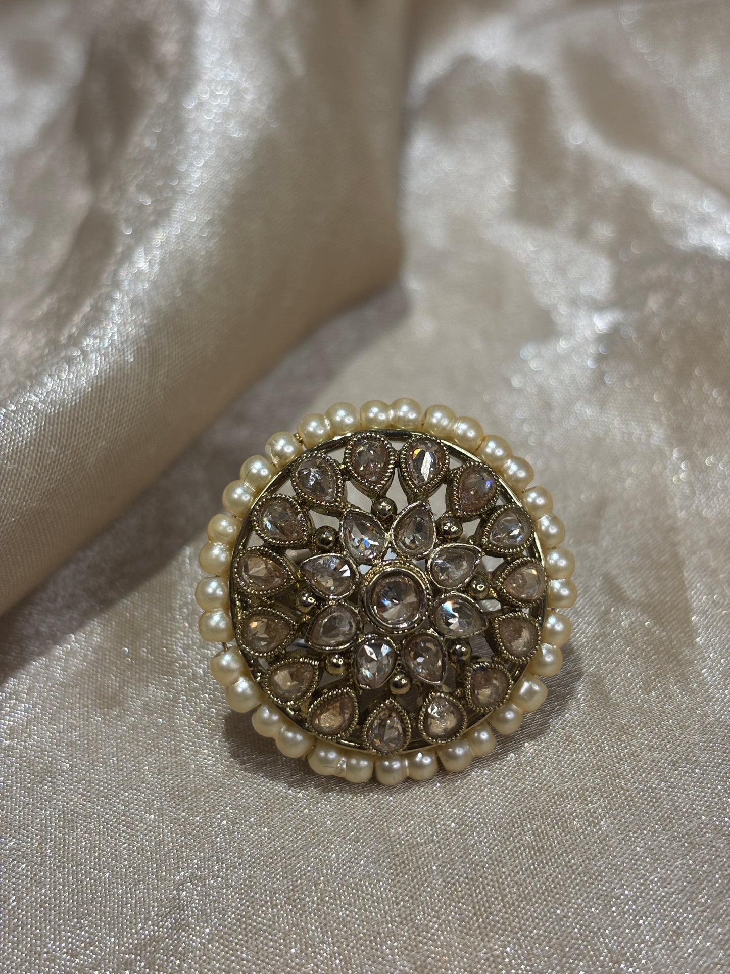 Polki statement rings