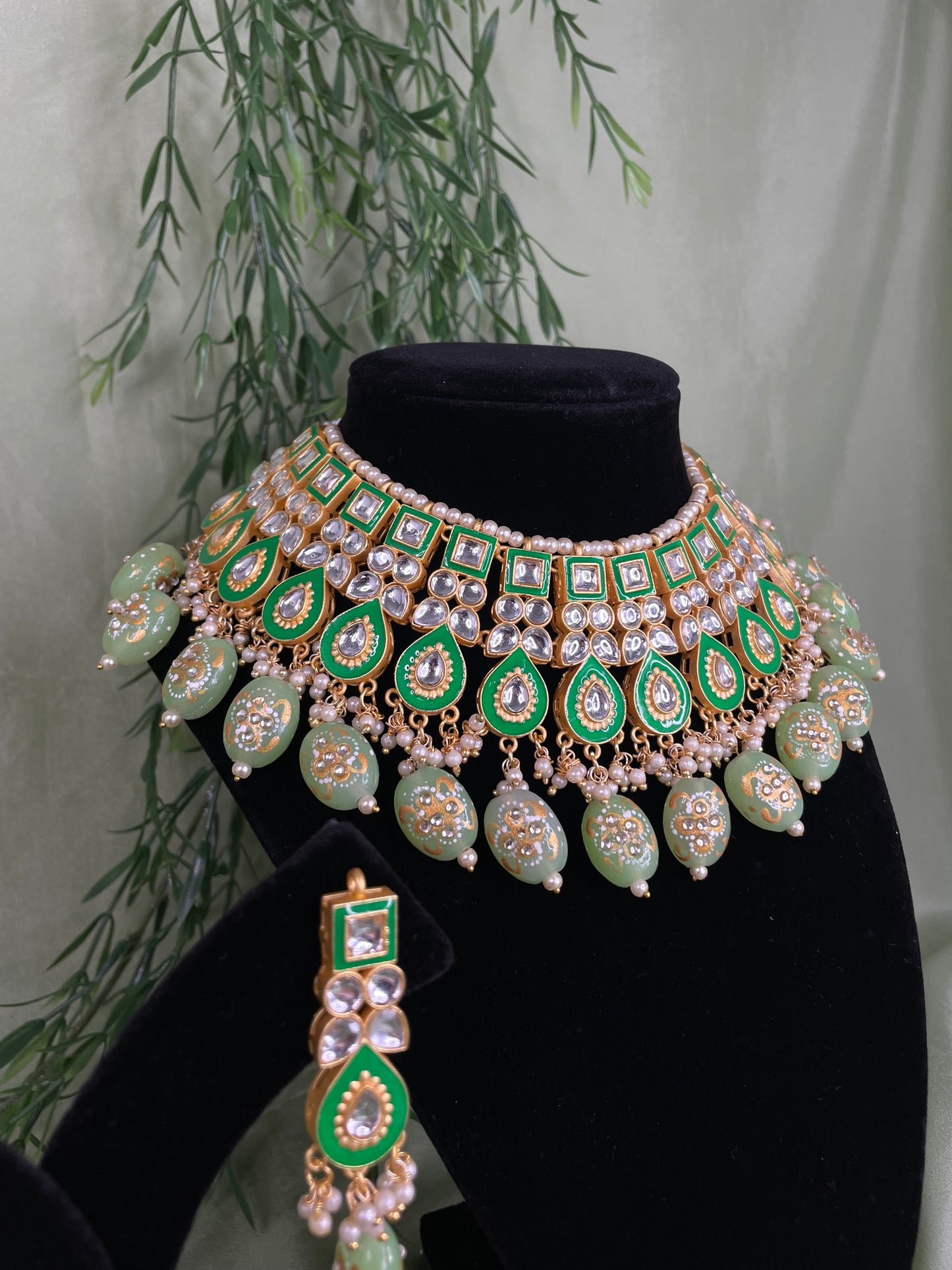 Mint bridal set
