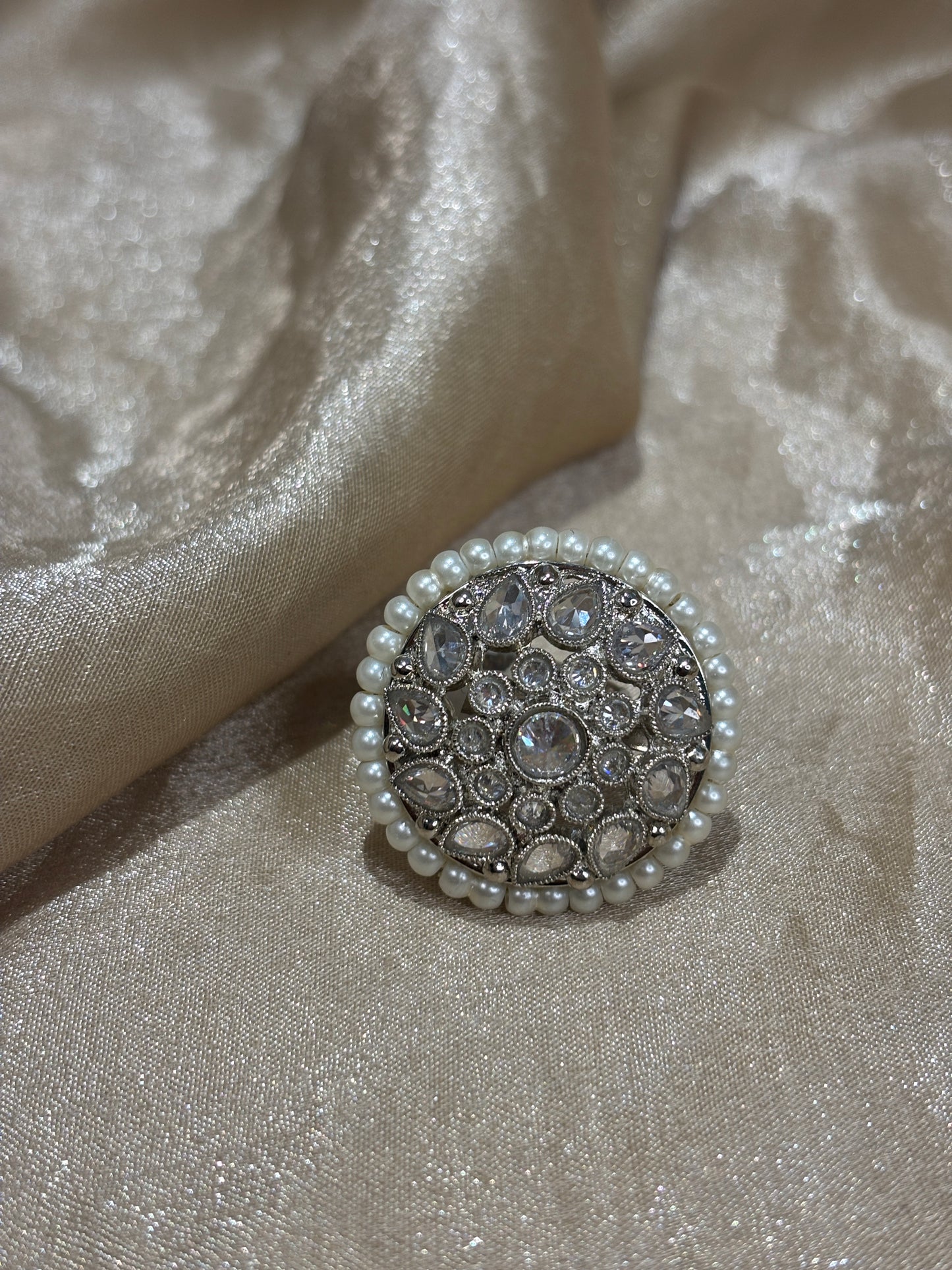 Polki statement rings