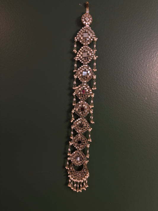 Mirror work braid accessory