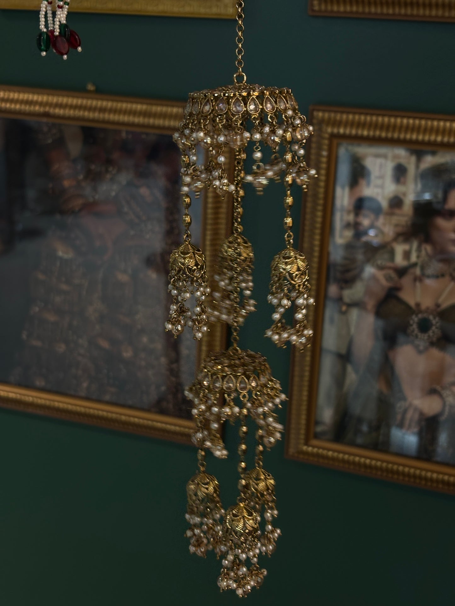 2 layer jhumki kaleeray