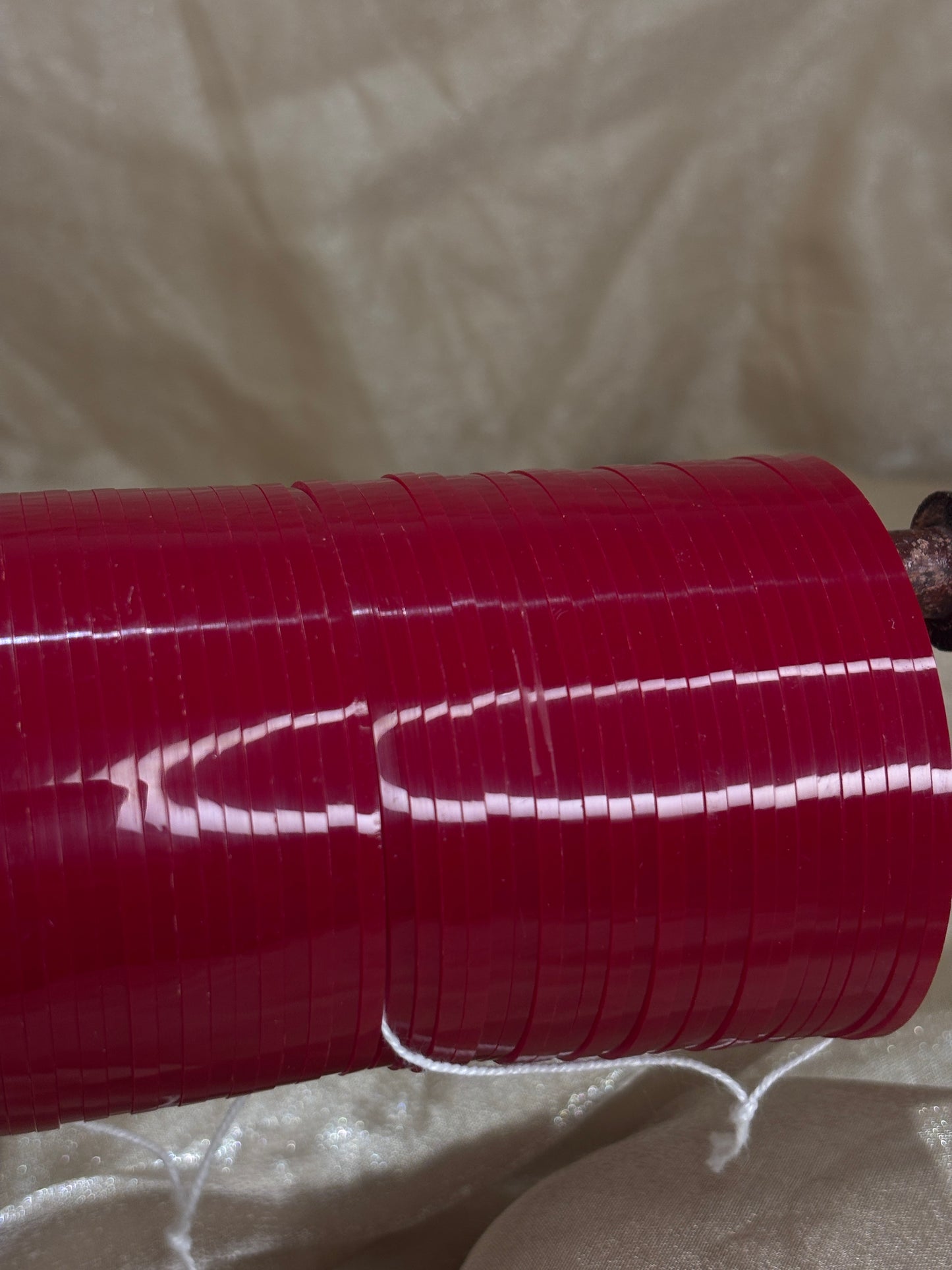 Maroon choora bangles