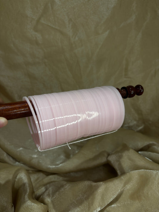 Baby pink choora bangles