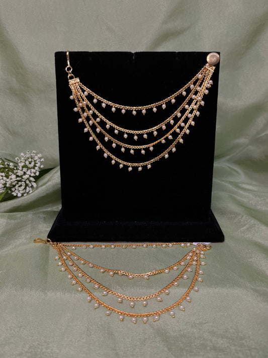 Yellow gold 4 layer sahare