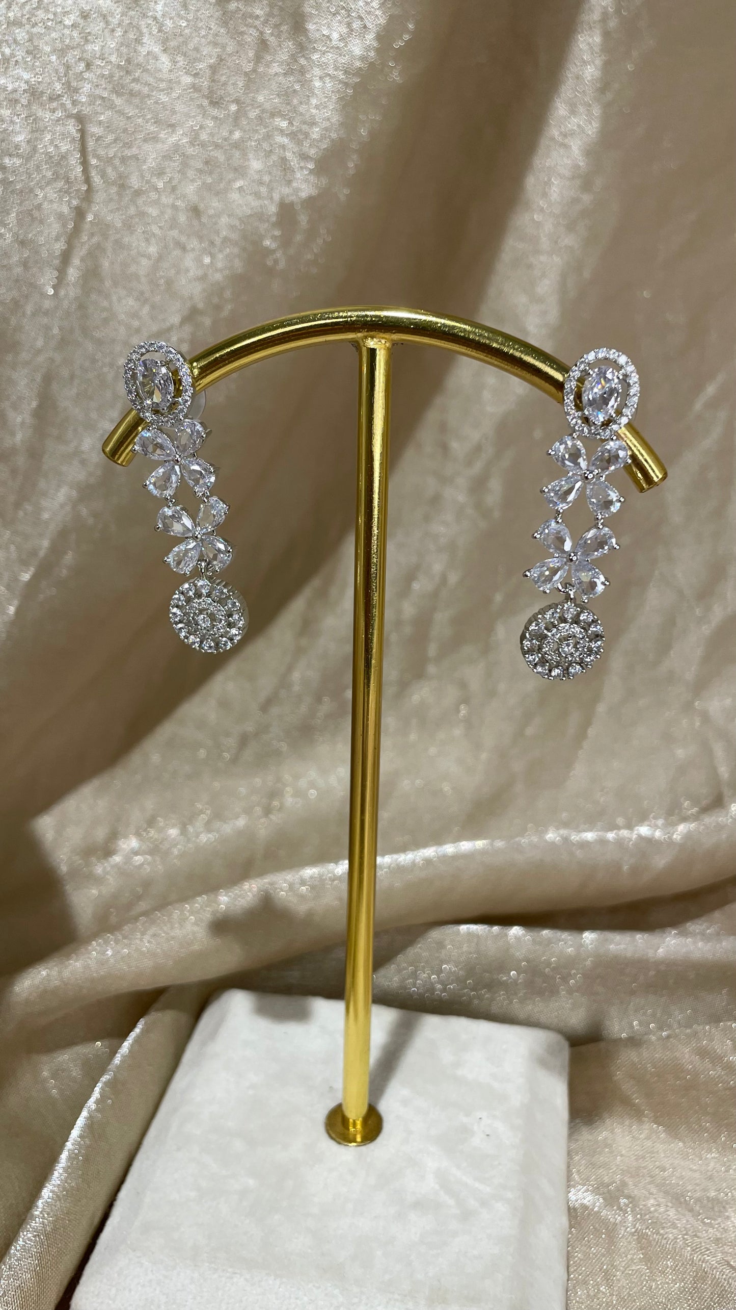 silver necklace set