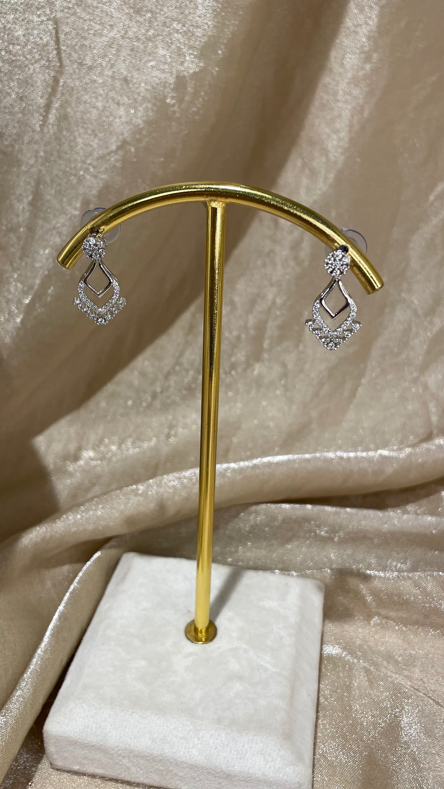 silver necklace set
